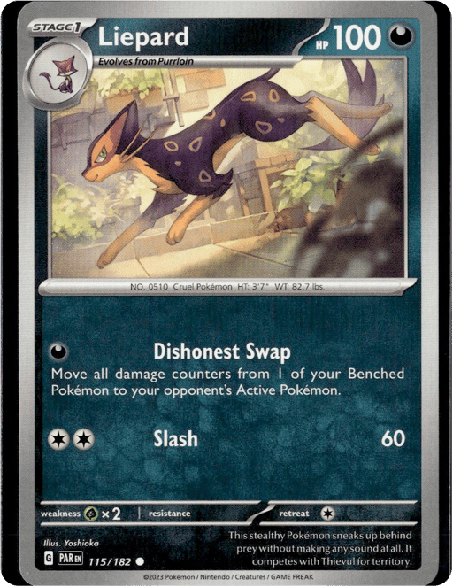 2023 Liepard #115 Paradox Rift