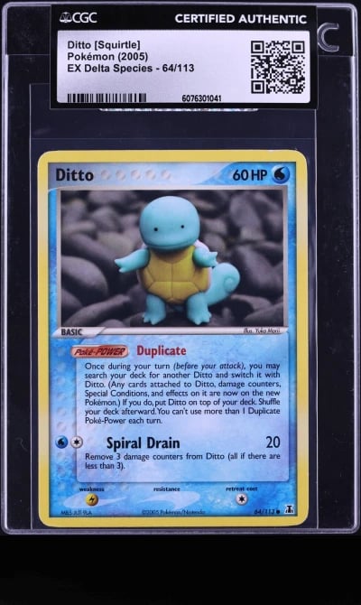 2005 Pokemon EX Delta Species Di