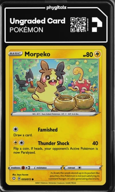 2021 Morpeko Shining Fates #035