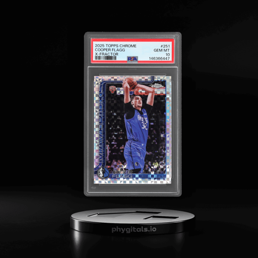 2025 Topps Chrome X-Fractor Cooper Flagg #251 PSA 10