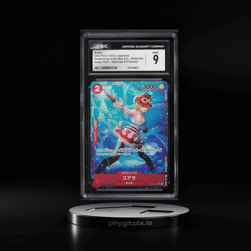2023 One Piece Japanese Awakening Of The New Era Alt Art Koala #OP05-006 CGC 9 MINT