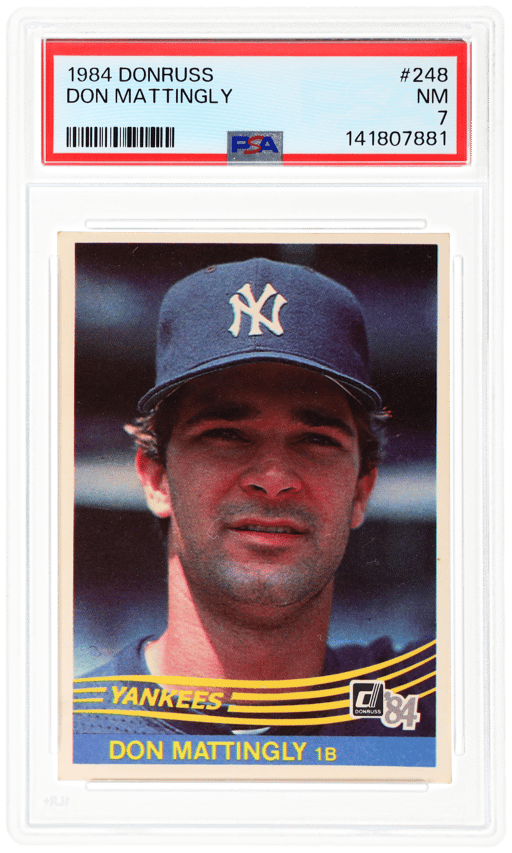 1984 Donruss Don Mattingly #248 PSA 7
