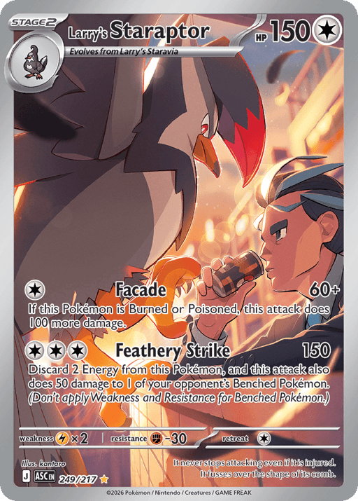 2026 Larry's Staraptor #249 Ascended Heroes