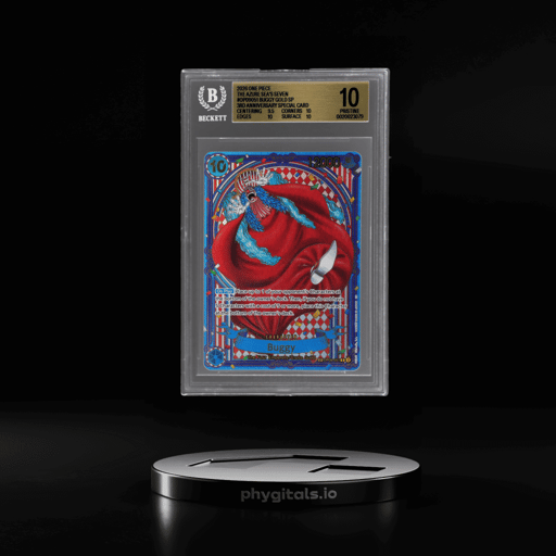 2026 One Piece the Azure Sea's Seven 3rd Anniversary Gold Buggy #OP09051 BGS 10