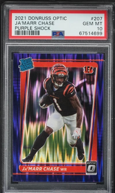 2021 Donruss Optic Purple Shock 