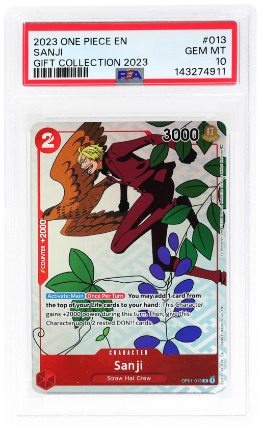 2023 One Piece Gift Collection 2023 Sanji #OP01013 PSA 10