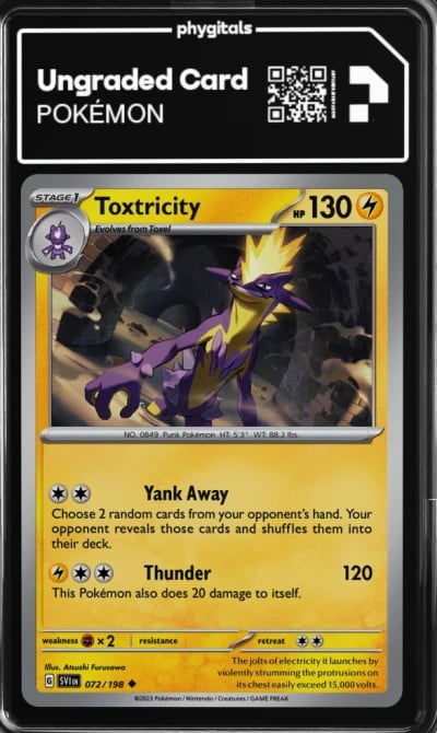 2023 Toxtricity Scarlet & Violet