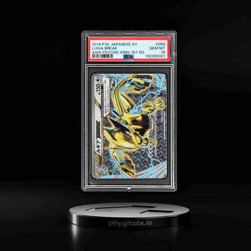 2016 Pokemon Awakening Psychic King 1st Edition Japanese Lugia Break #59 PSA 10