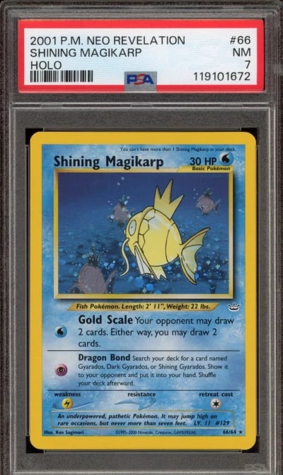 Pokemon Shining Magikarp Neo Rev