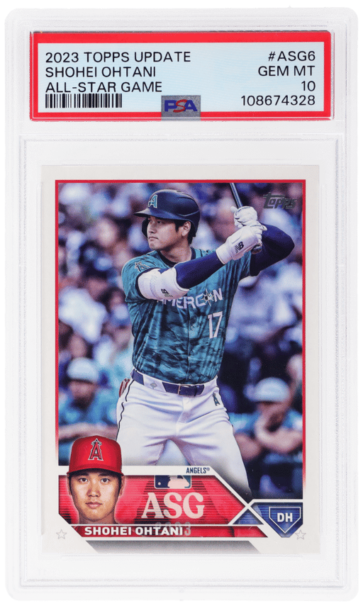 2023 Topps Update All-Star Game Shohei Ohtani #ASG-6 PSA 10