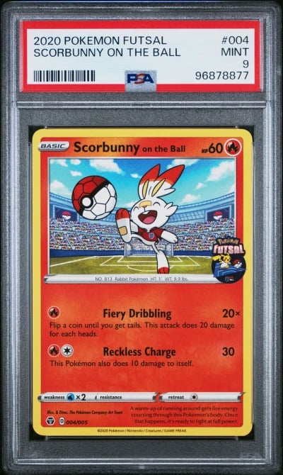 2020 POKEMON FUTSAL #004 SCORBUN