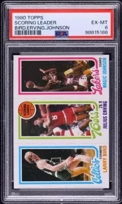 1980 Topps Basketball Larry Bird