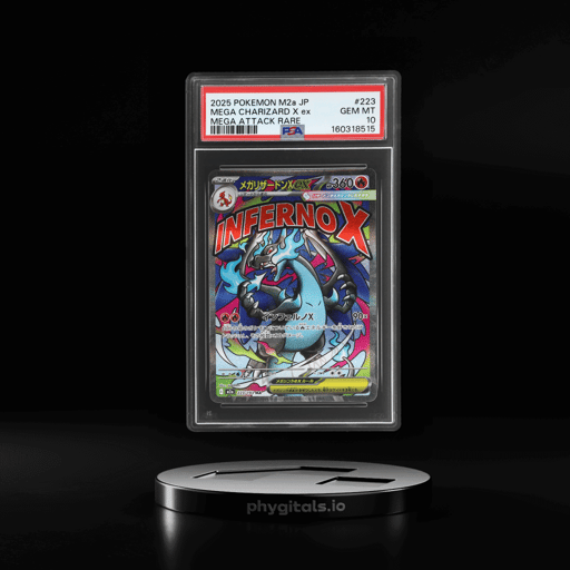 2025 Pokemon Mega Dream Ex High Class Expansion Japanese Mega Attack Rare Mega Charizard X Ex #223 PSA 10