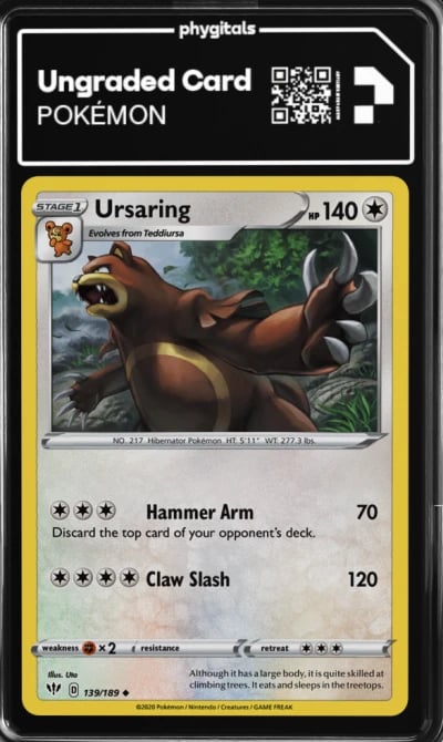 2020 Ursaring Darkness Ablaze #1