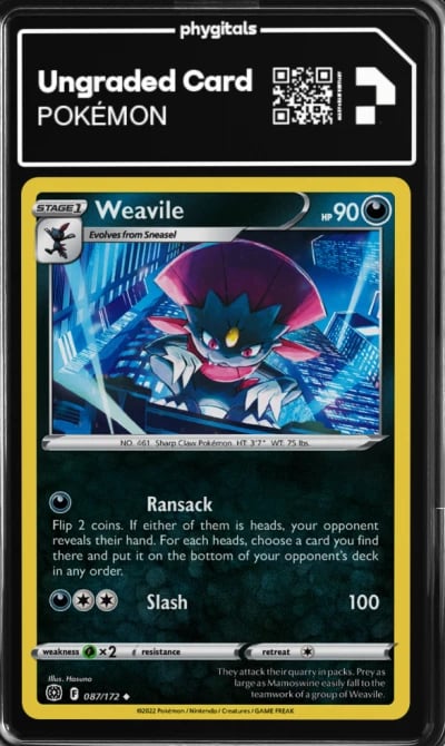 2022 Weavile Brilliant Stars #87