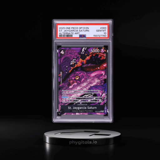 2025 One Piece Carrying On His Will Alt Art St. Jaygarcia Saturn #083 PSA 10 GEM MINT