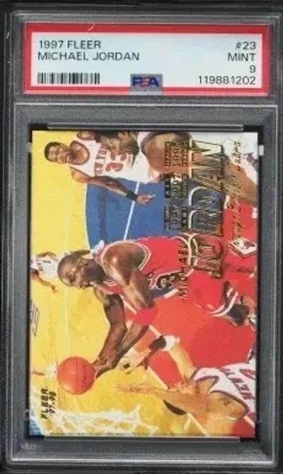 1997 Fleer Basketball Michael Jo