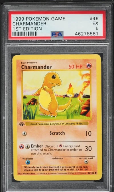 1999 Pokemon Base Set Shadowless