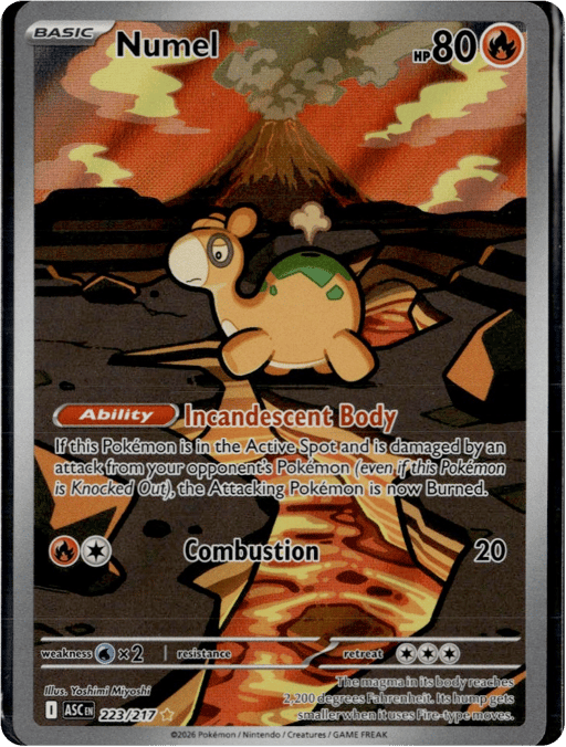 2026 Numel #223 Ascended Heroes