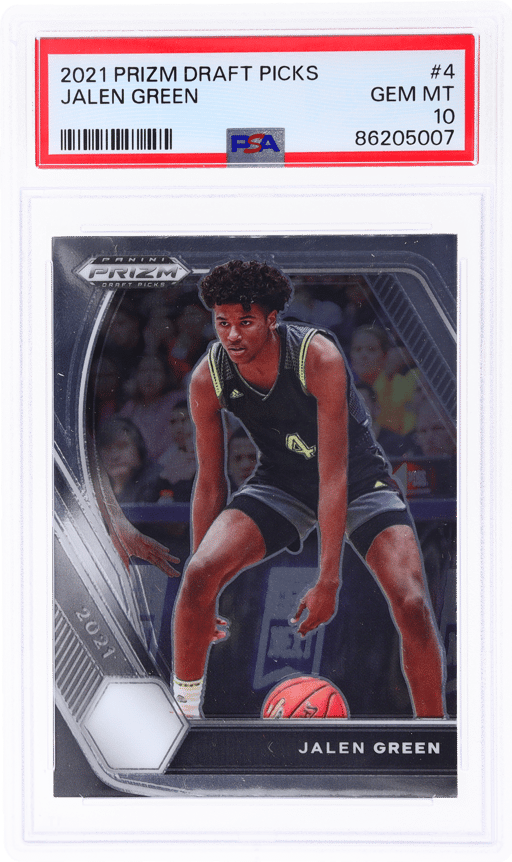 2021 Panini Prizm Draft Picks Jalen Green #4 PSA 10