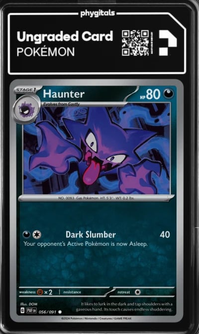 2024 Haunter Paldean Fates #056