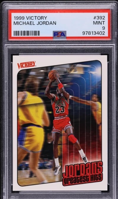 1999 Upper Deck Victory Michael Jordan #392 PSA 9 MINT