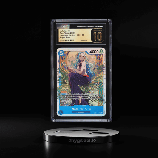 2026 One Piece Heroines Edition Nefeltari Vivi #EB03-024 CGC 10 PRISTINE