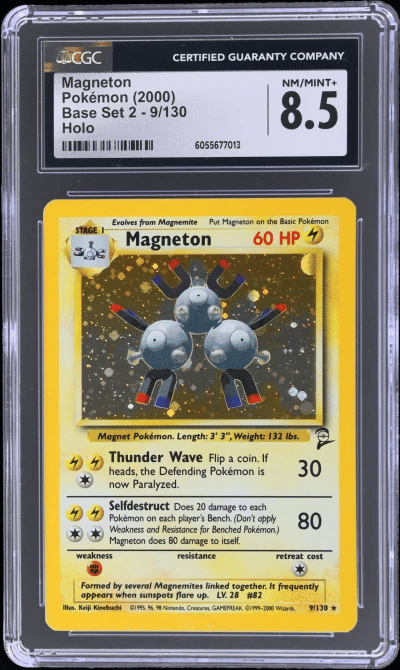 2000 Pokemon Base Set 2 Holo Mag