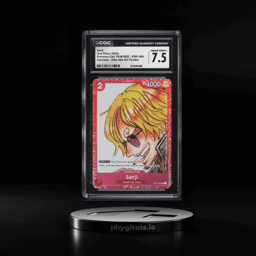 2023 One Piece Premium Collection FILM RED Sanji #ST01-004 CGC 7.5 NRMT+
