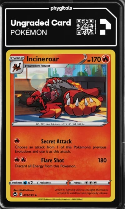 2022 Incineroar Silver Tempest #