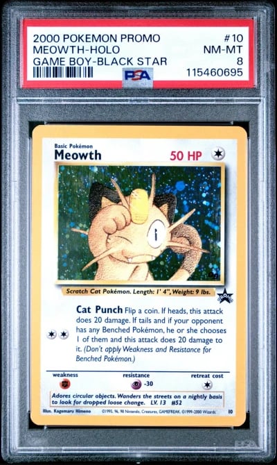 2000 POKEMON PROMO BLACK STAR GA