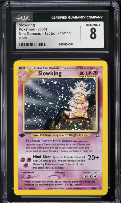 2000 Pokemon Neo Genesis 1st Edi