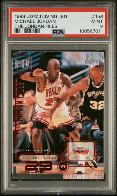 1998 UPPER DECK MJ LIVING LEGEND