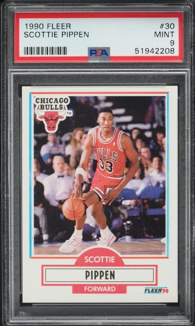 1990 Fleer Basketball Scottie Pi