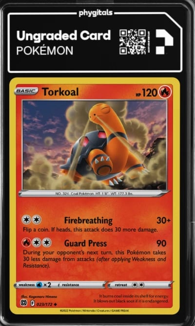 2022 Torkoal Brilliant Stars #23