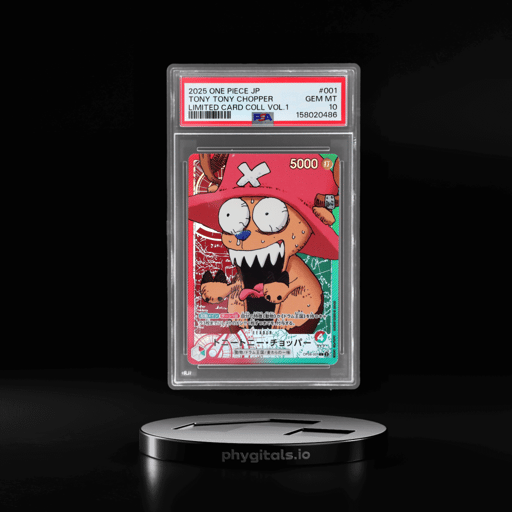 2025 One Piece Limited Card Collection Volume 1 Japanese Tony Tony Chopper #001 PSA 10