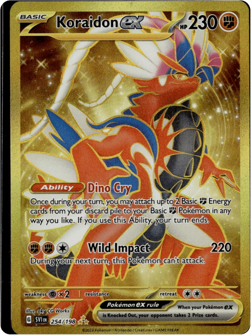 2023 Koraidon ex #254 Scarlet & Violet