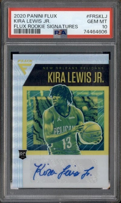 2020 Panini Flux Rookie Signatur