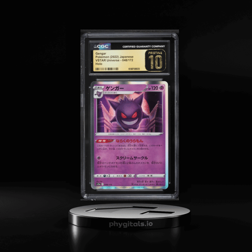 2022 Pokemon Japanese Sword & Shield VSTAR Universe Holo Gengar #48 CGC 10 PRISTINE