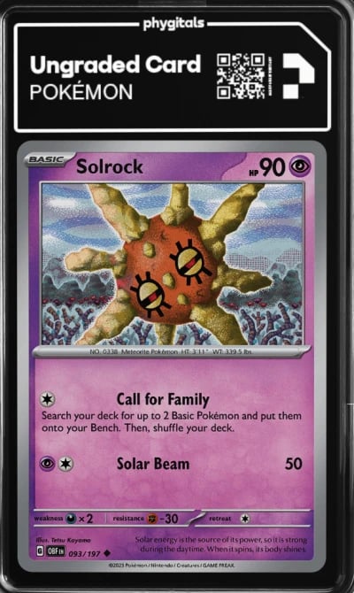 2023 Solrock Obsidian Flames #09