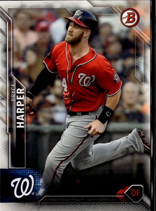 2016 Bryce Harper #100 Bowman