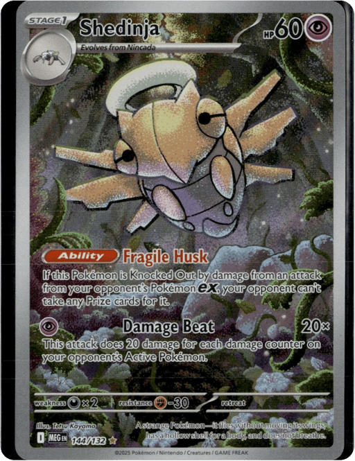 2025 Shedinja #144 Mega Evolution