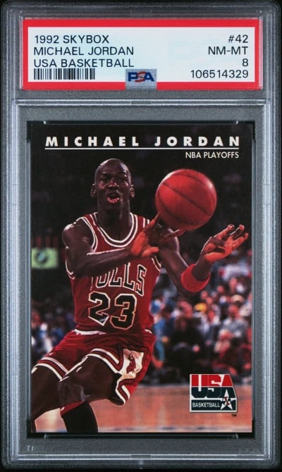 1992 SKYBOX USA BASKETBALL #42 M