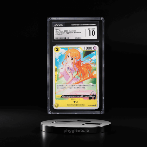2026 One Piece Japanese Starter Deck: Egghead Nami #ST29-008 CGC 10 GEM MINT