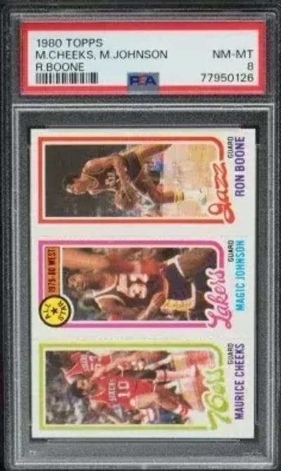 1980 Topps Basketball Magic John