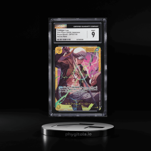 2024 One Piece Japanese Royal Blood SEC Trafalgar Law #OP10-119 CGC 9 MINT
