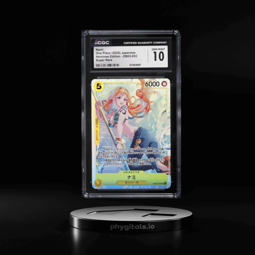 2025 One Piece Japanese Heroines Edition SR Nami #EB03-053 CGC 10 GEM MINT