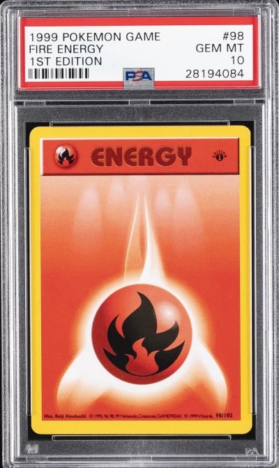 1999 POKEMON BASE SET 1ST EDITIO