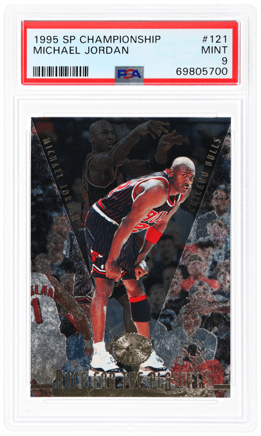 1995 SP Championship Michael Jordan #121 PSA 9