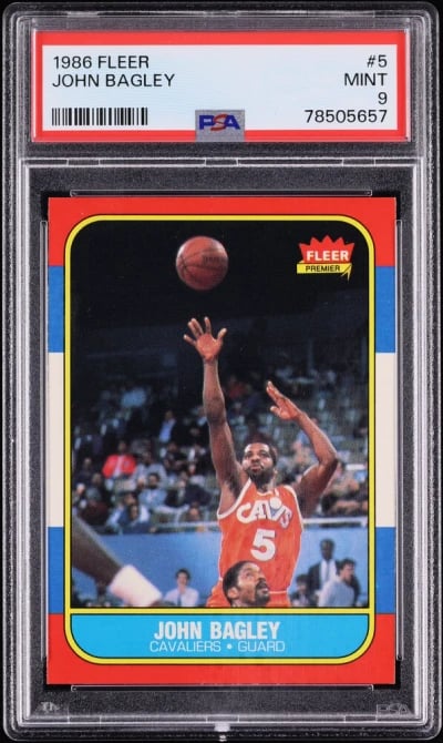 1986 Fleer Basketball John Bagle